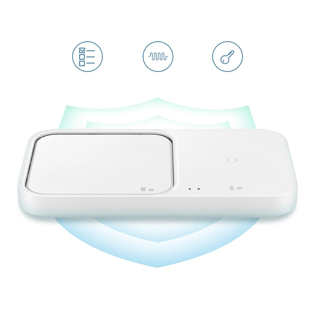 Samsung Wireless Charger Duo EP-P5400BWEGEU induktives Ladegerät 15W - Weiß