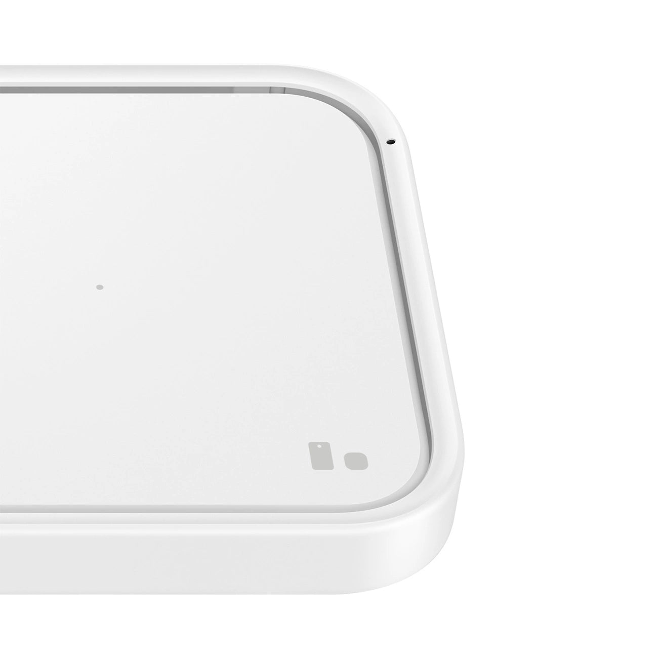 Samsung Wireless Charger Pad EP-P2400TWEGEU 15W induktives Ladegerät - Weiß + Netzladegerät