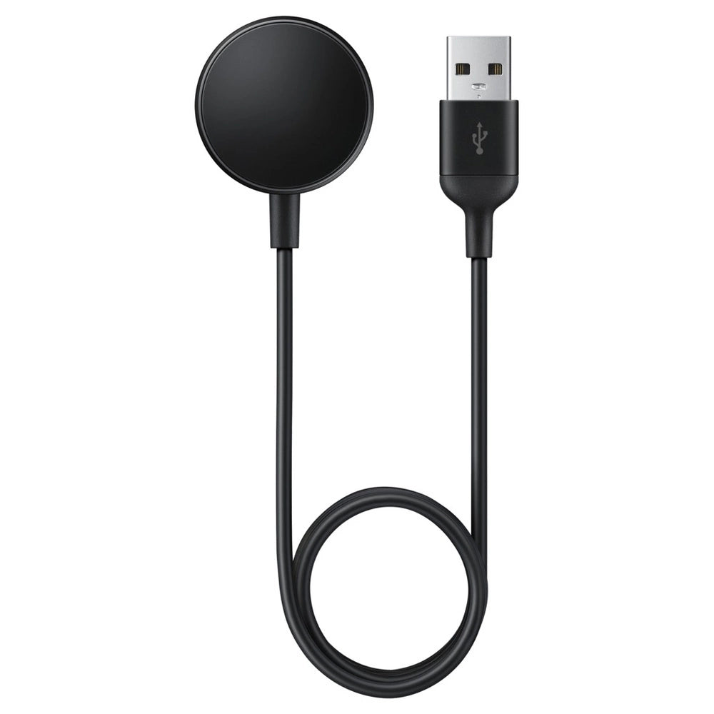 Samsung kabelloses Ladegerät für Galaxy Watch Active / Active 2 / Watch 3 / Watch 4 schwarz (EP-OR825BBEGWW)