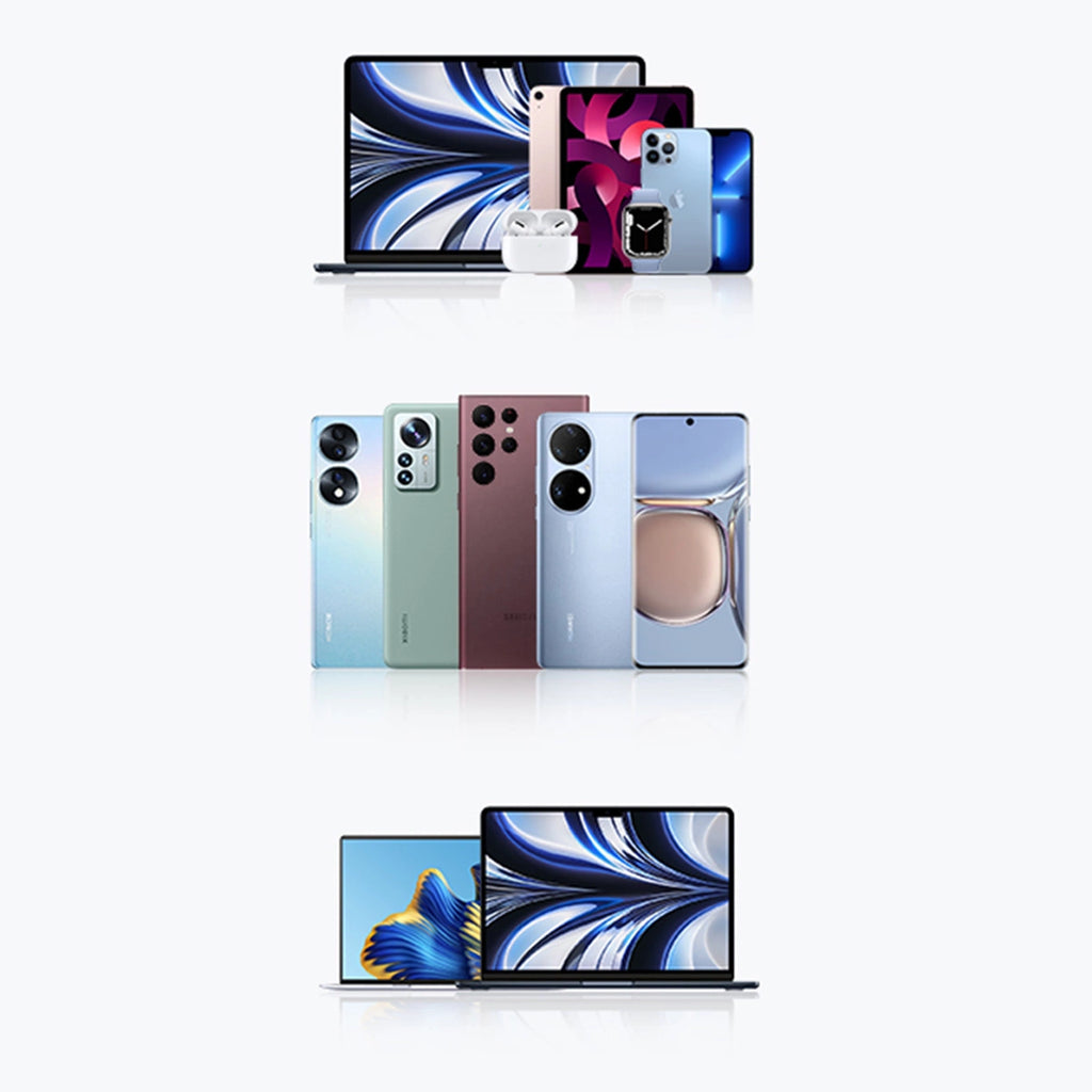 Schnellladegerät GaN 2 x USB-C 45W QC PD Ugreen CD294 – grau