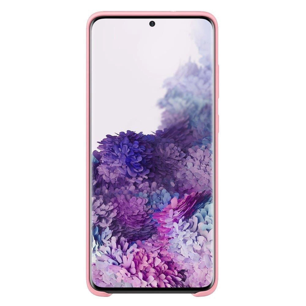 Silicone Case Flexibel Gummi Handyhülle Silikon Schutzhülle für Samsung Galaxy A03s rot