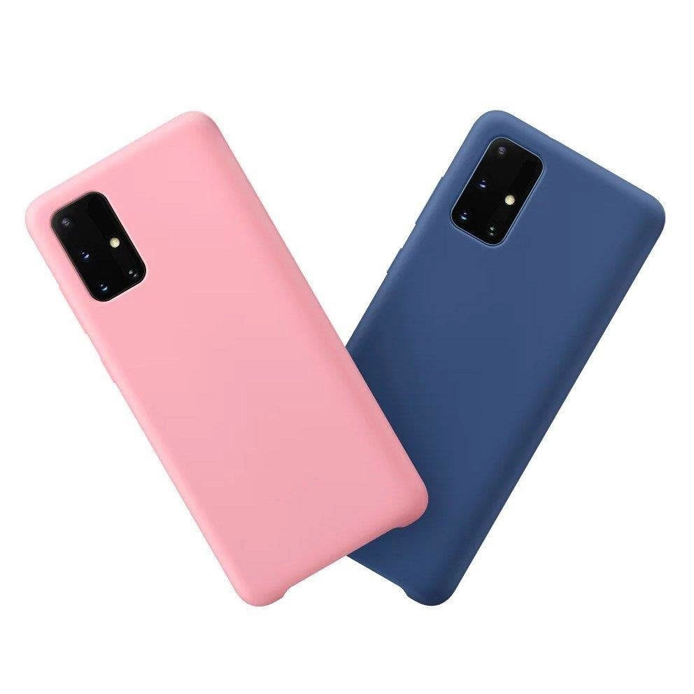 Silicone Case Flexibel Gummi Handyhülle Silikon Schutzhülle für Samsung Galaxy A72 4G rot