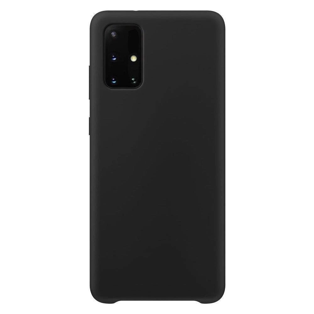 Silicone Case Flexibel Gummi Handyhülle Silikon Schutzhülle für Samsung Galaxy A72 4G schwarz