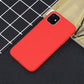 Silicone Case Flexibel Gummi Handyhülle Silikon Schutzhülle für iPhone 11 Pro rot
