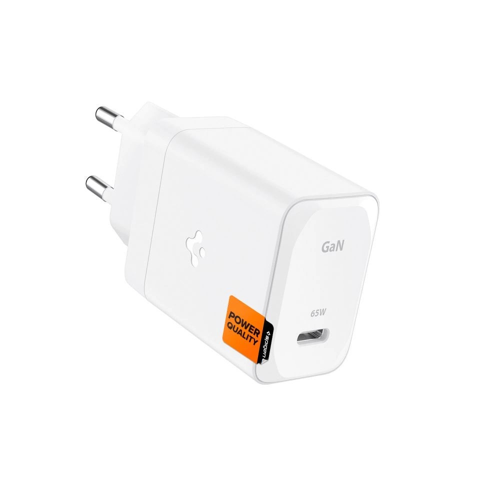 Spigen ArcStation Pro Ladegerät + USB-C 65W Kabel – Weiß