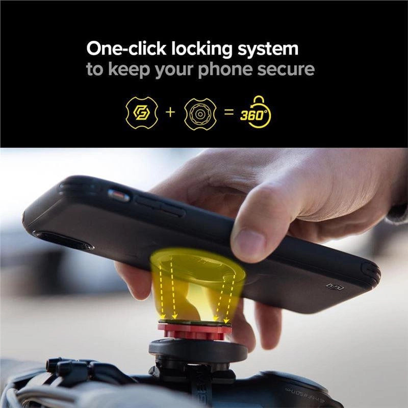 Spigen Gearlock MS100 Fahrradlenkerhalterung – Schwarz