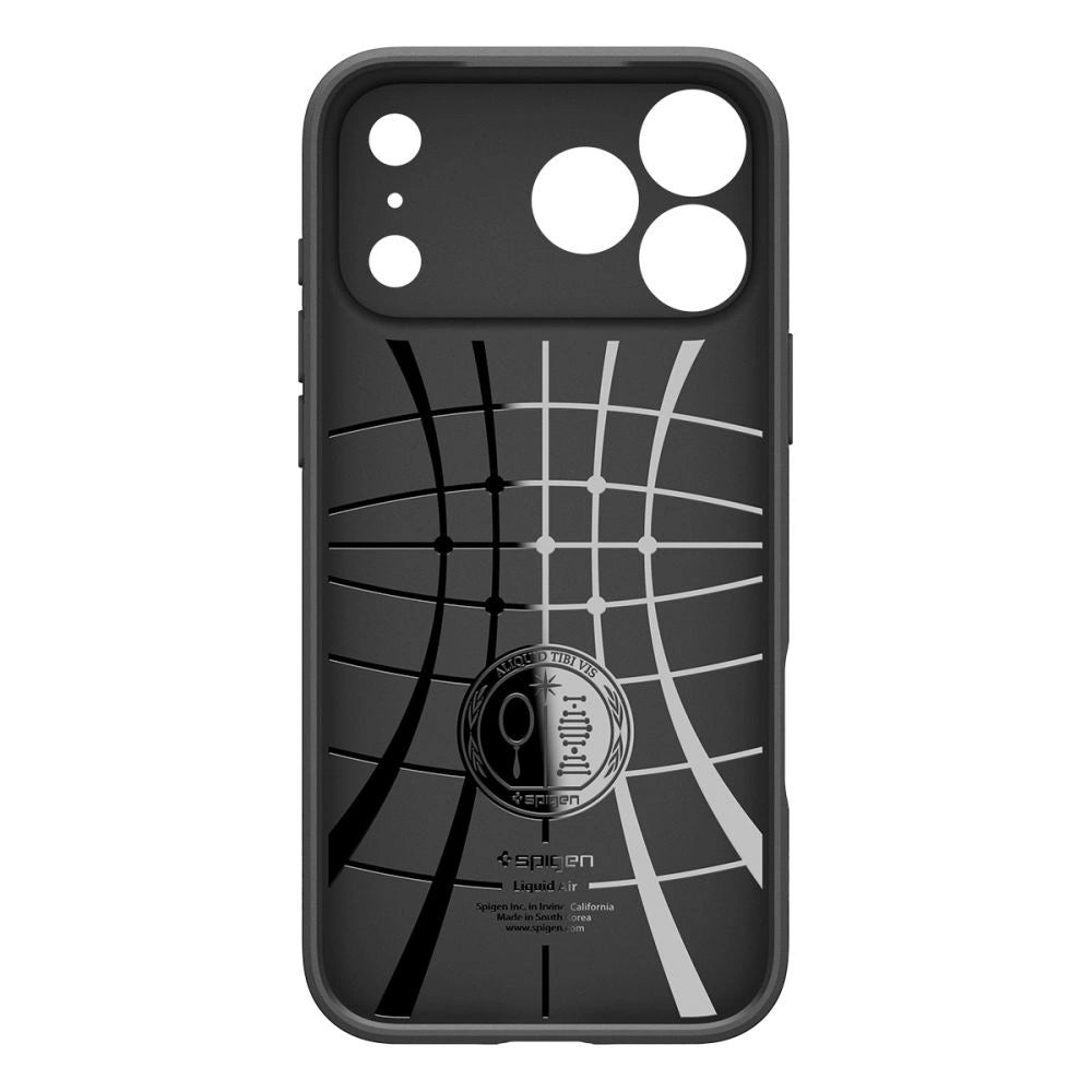 Spigen Liquid Air Case für iPhone 17 Pro - Mattschwarz