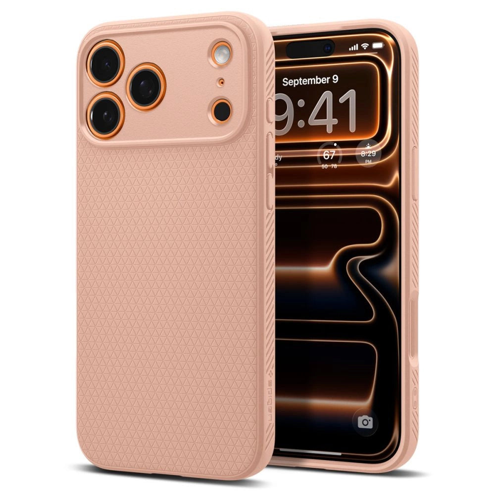 Spigen Liquid Air Hülle für iPhone 17 Pro Max – Titanrosa