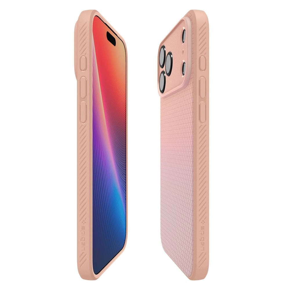 Spigen Liquid Air Hülle für iPhone 17 Pro Max – Titanrosa