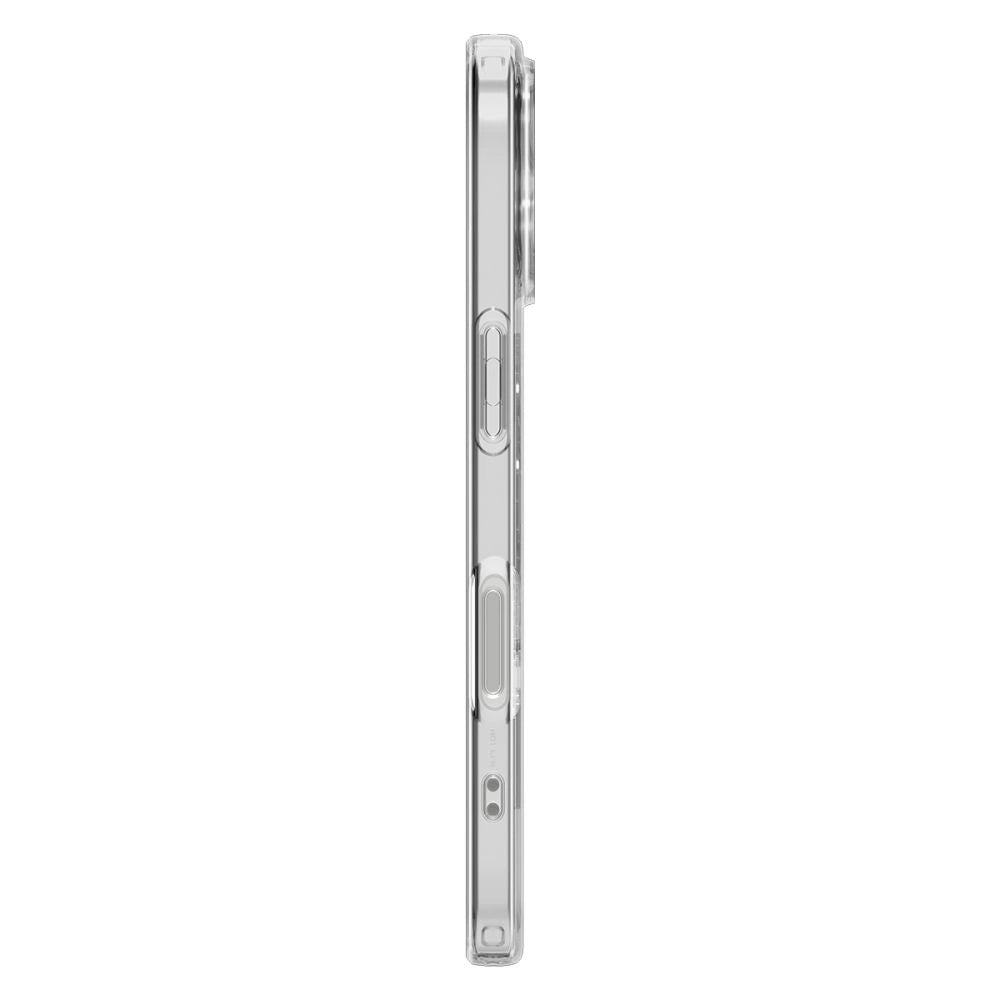 Spigen Liquid Crystal MagSafe Case für iPhone 17 - Klar und Weiß