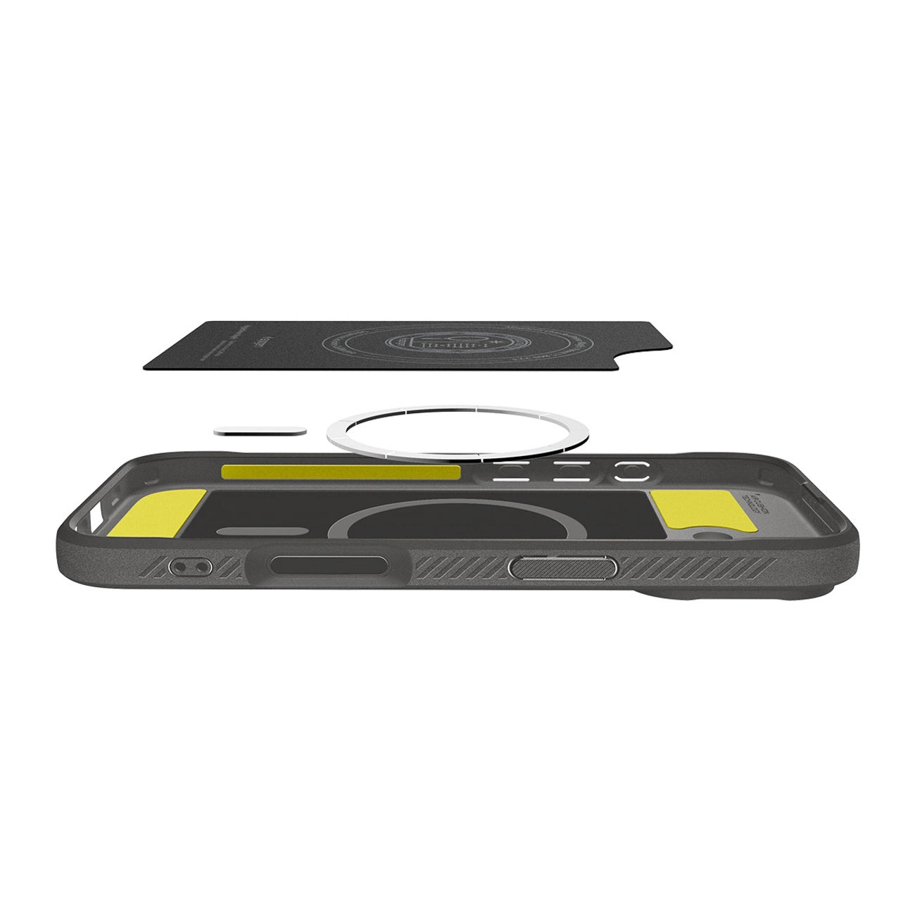 Spigen Rugged Armor Mag MagSafe Case für iPhone 17 - Grau