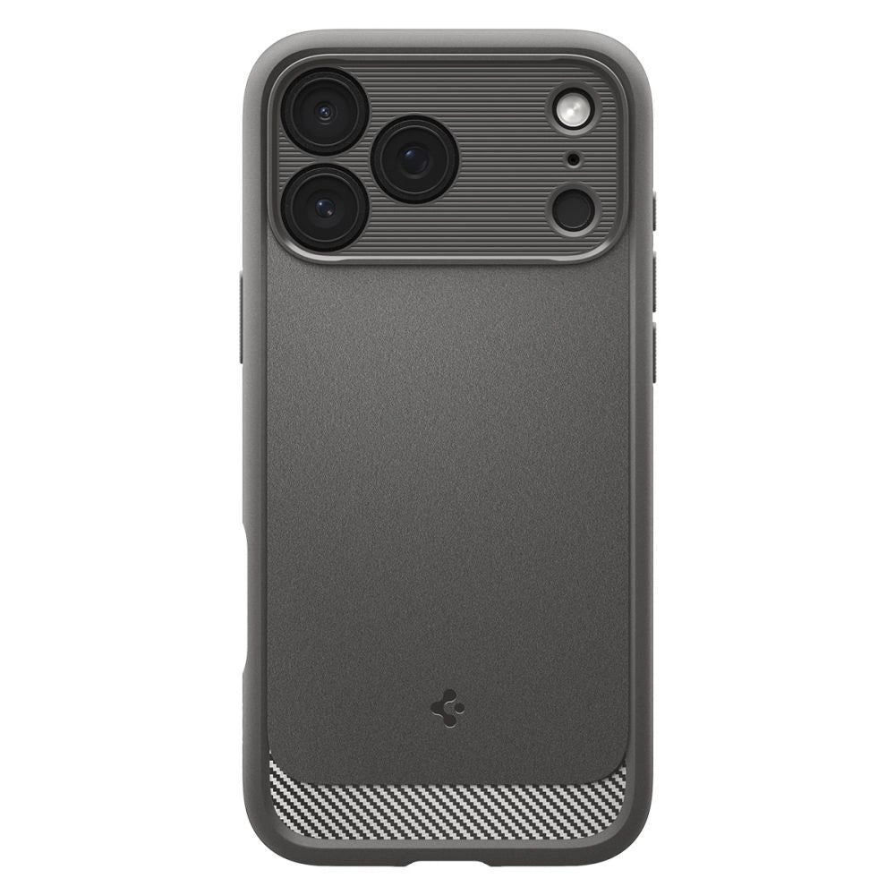 Spigen Rugged Armor Mag MagSafe Case für iPhone 17 Pro - Grau