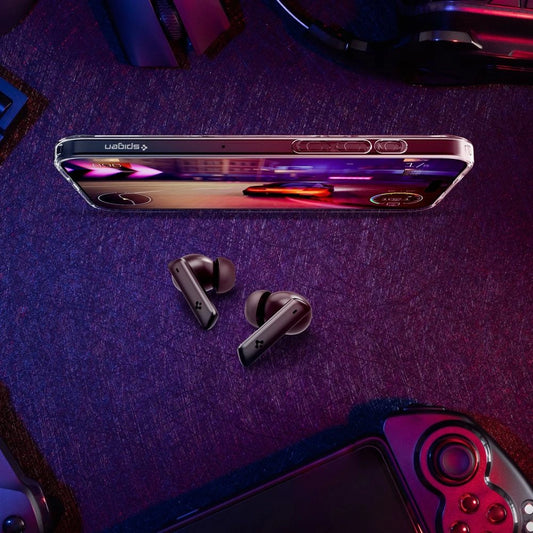 Spigen SA2402 ANC Pro Kabellose Kopfhörer - Schwarz