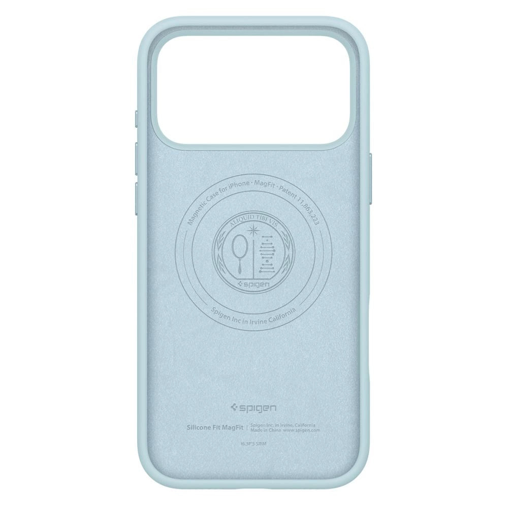 Spigen Silicone Fit MagSafe Case für iPhone 17 Pro Max - Blau