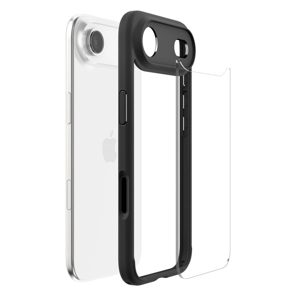 Spigen Ultra Hybrid Case für iPhone 17 Air - Mattschwarz