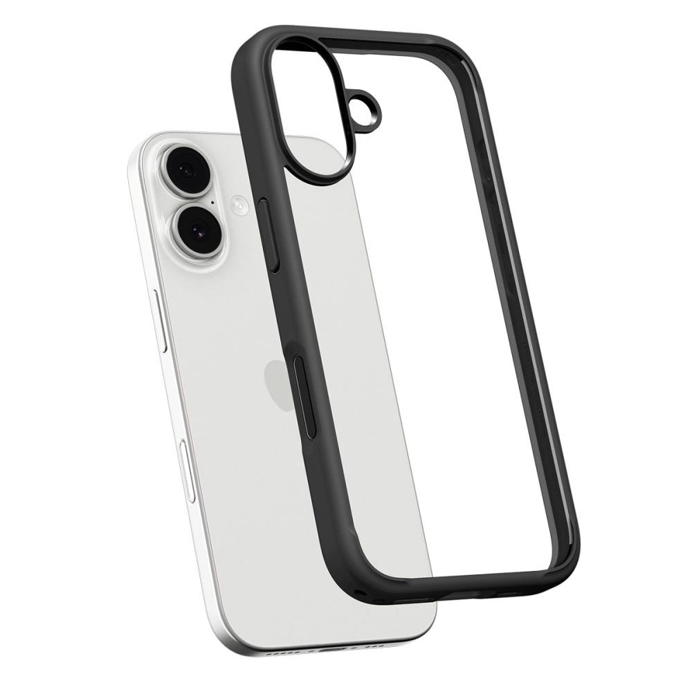 Spigen Ultra Hybrid Case für iPhone 17 - Mattschwarz