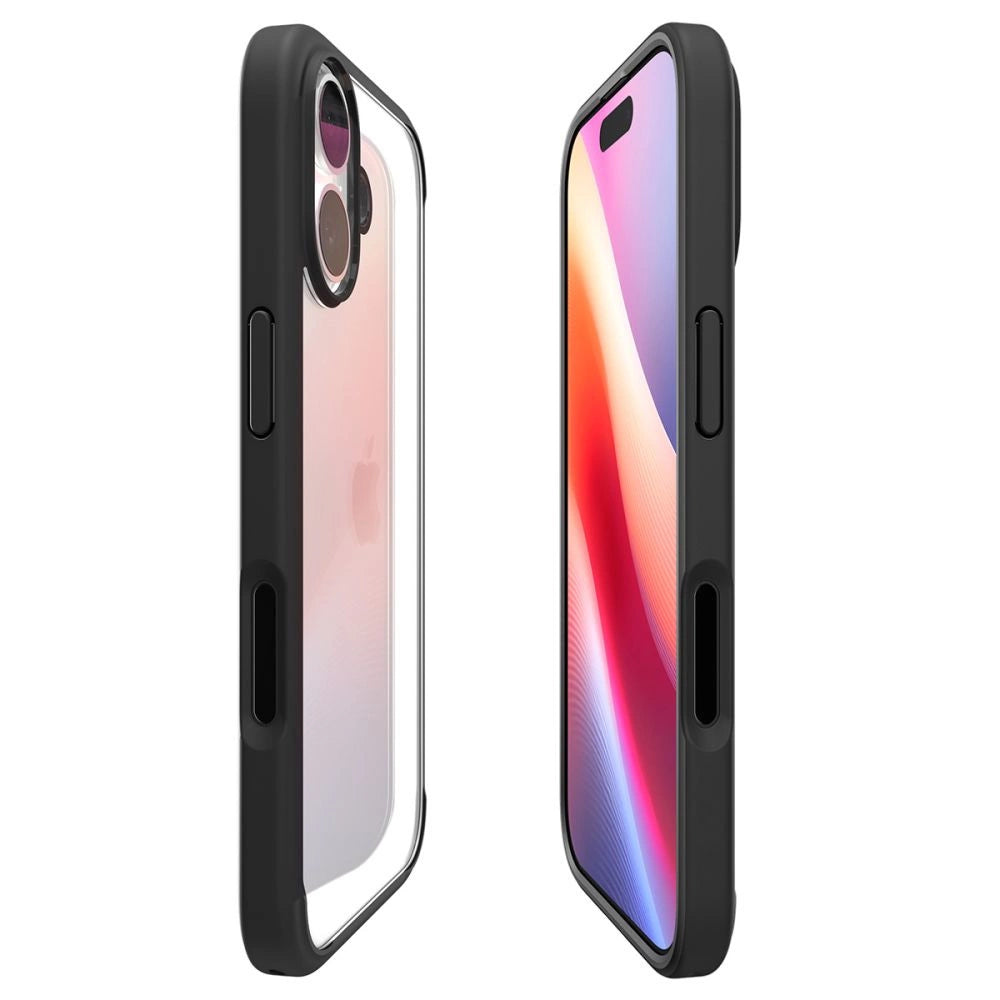 Spigen Ultra Hybrid Case für iPhone 17 - Mattschwarz