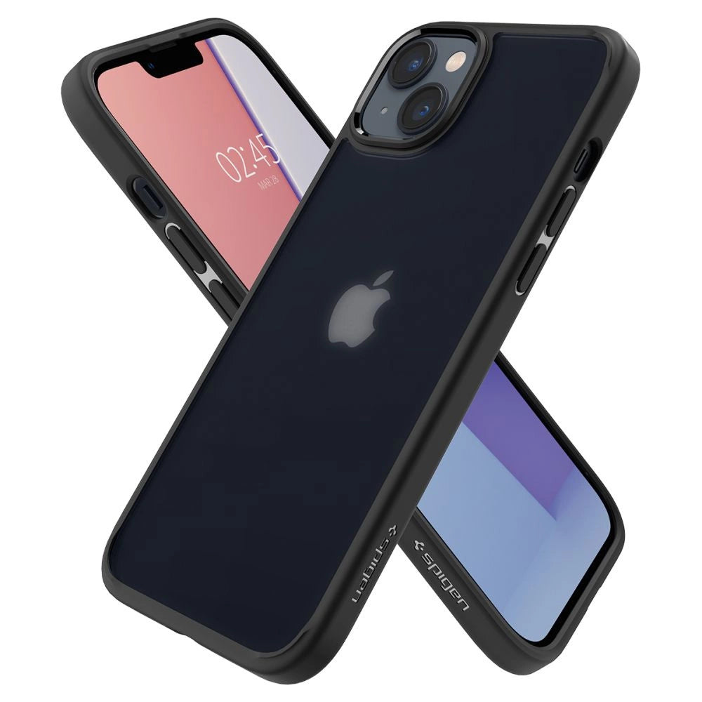 Spigen Ultra Hybrid-Hülle für iPhone 14 Plus – Mattschwarz