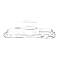 Spigen Ultra Hybrid MagSafe Case für iPhone 17 Pro - Clear Gray