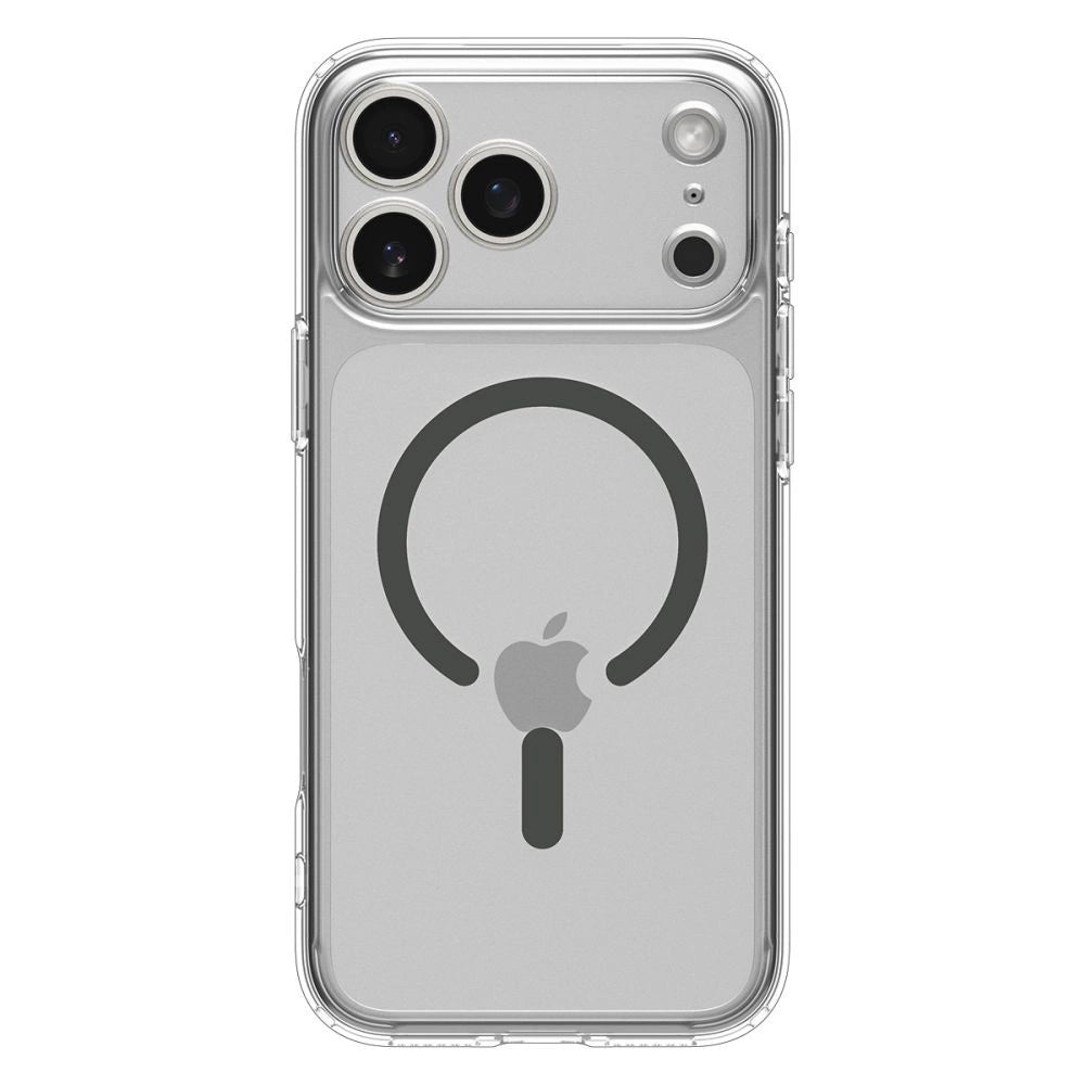 Spigen Ultra Hybrid MagSafe Case für iPhone 17 Pro Max - Clear Gray