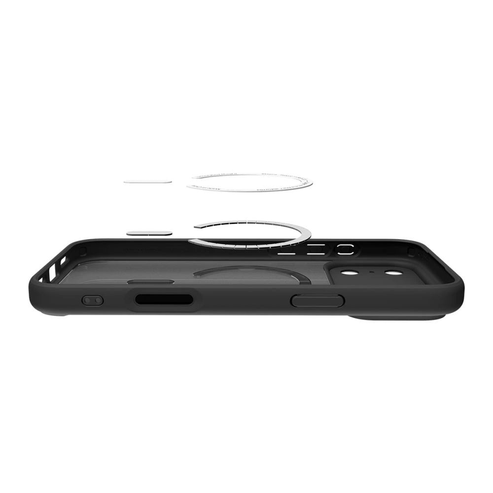 Spigen Ultra Hybrid MagSafe Case für iPhone 17 Pro - Schwarz