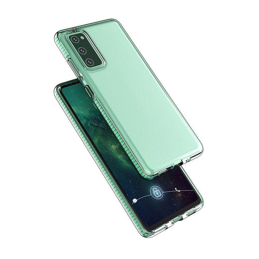 Spring Case Silikon Gel Handyhülle Schutzhülle für Samsung Galaxy A02s EU hellrosa
