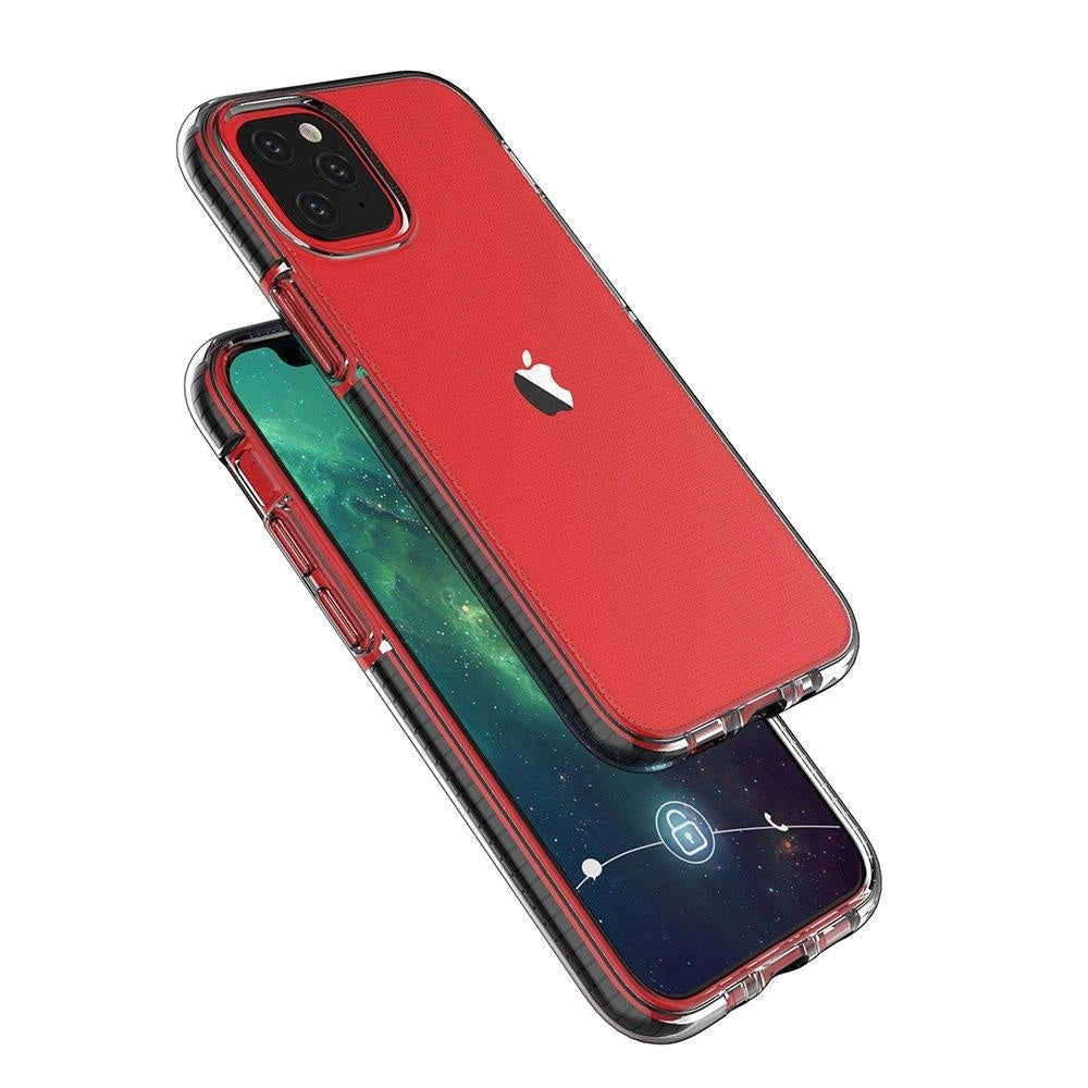Spring Case Silikon Gel Handyhülle Schutzhülle für iPhone 13 Pro schwarz