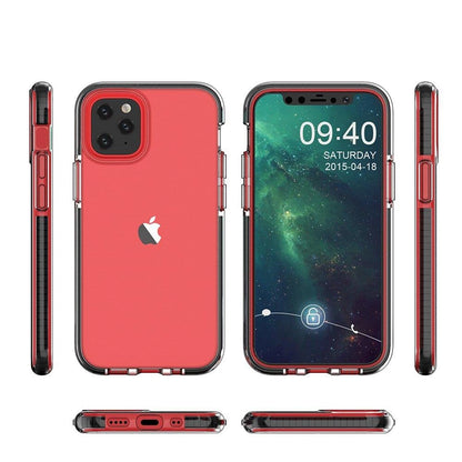 Spring Case Silikon Gel Handyhülle Schutzhülle für iPhone 13 mini dunkelblau