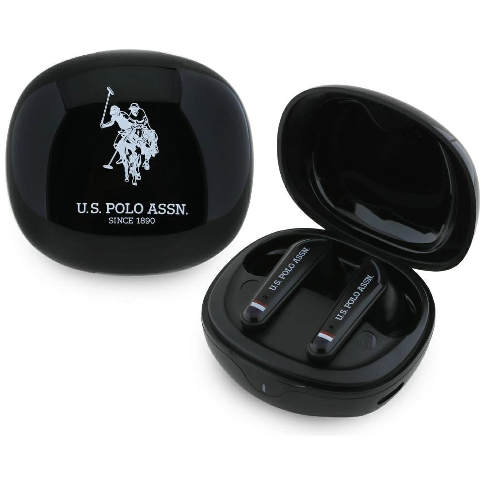 TWS US Polo DH Logo Bluetooth-Kopfhörer - Schwarz