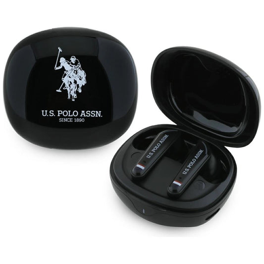 TWS US Polo DH Logo Bluetooth-Kopfhörer - Schwarz
