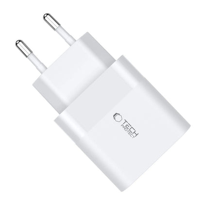 Tech-Protect C30W USB-C PD 30W / USB-A QC 3.0 Netzwerkladegerät – Weiß