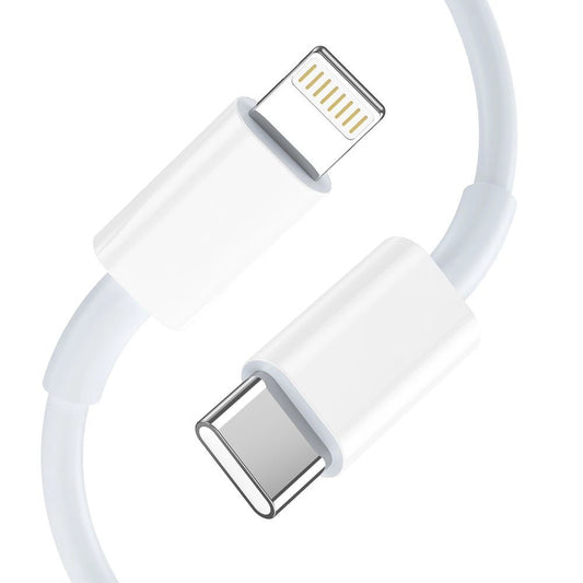 Tech-Protect C35W 2x USB-C PD 35W Netzwerkladegerät mit USB-C/ Lightning Kabel – Weiß