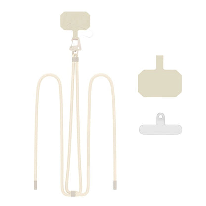 Handykordel Umhängeband mit Adapter – Beige