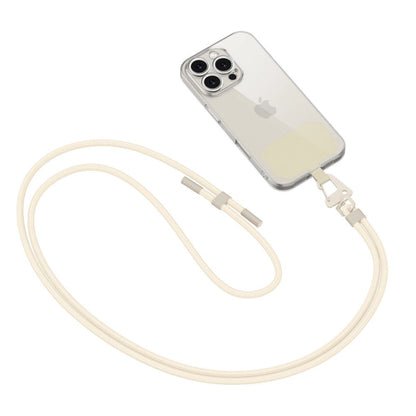 Handykordel Umhängeband mit Adapter – Beige