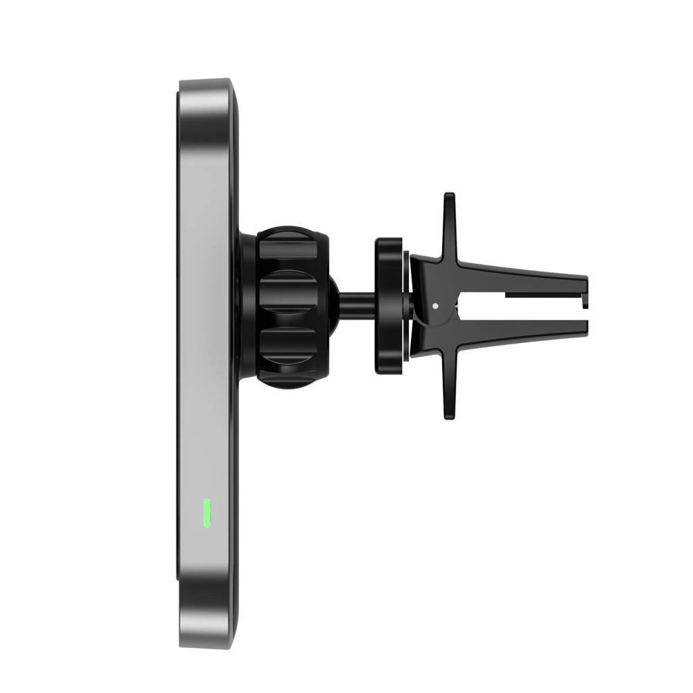 Tech-Protect CW19 Magnetische Auto-MagSafe-Halterung mit 15-W-Induktionsladegerät für Lüftungsschlitze – Schwarz