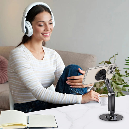 Tech-Protect DPT100 Magnetischer MagSafe Tischtelefonhalter - Schwarz