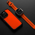 Tech-Protect IconBand Line für Apple Watch 4 / 5 / 6 / 7 / 8 / 9 / SE / Ultra 1 / 2 (42/44/45/49 mm) – Schwarz