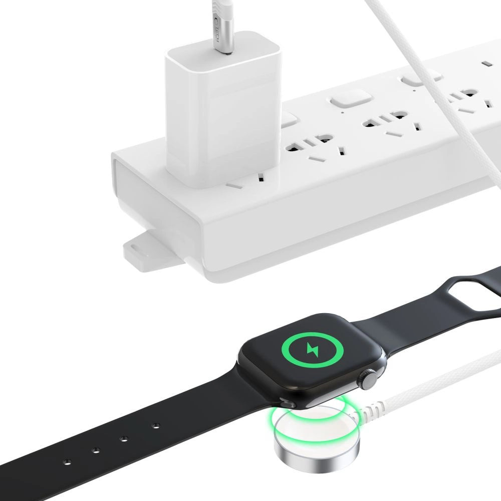 Tech-Protect MC01 UltraBoost Magnetisches Ladegerät USB-C Kabel 120 cm - weiß