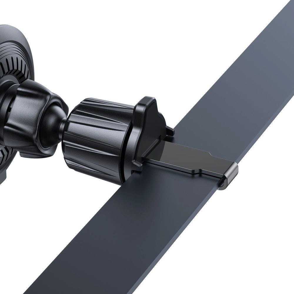 Tech-Protect MM15W-V4 Autotelefonhalter mit MagSafe 15W induktivem Ladegerät für Lüftungsschlitze – Schwarz