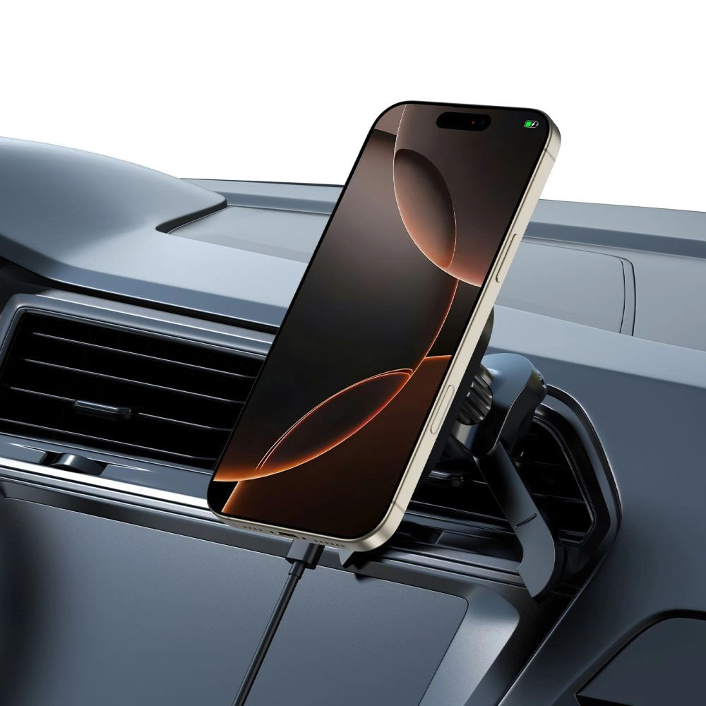 Tech-Protect MM15W-V6 Magnetische MagSafe Auto-Lüftungshalterung - Schwarz