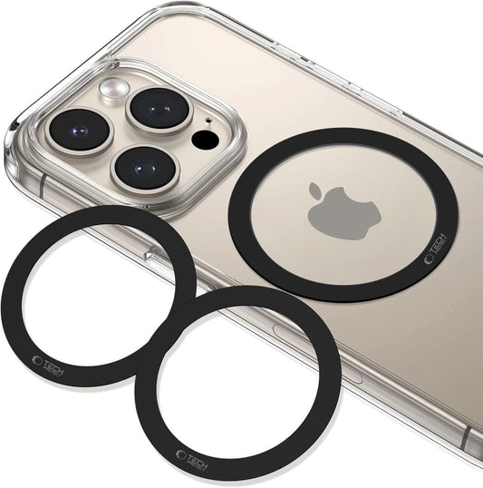 Tech-Protect MMP-110 2in1 MagSafe Ring - Schwarz / Schwarz