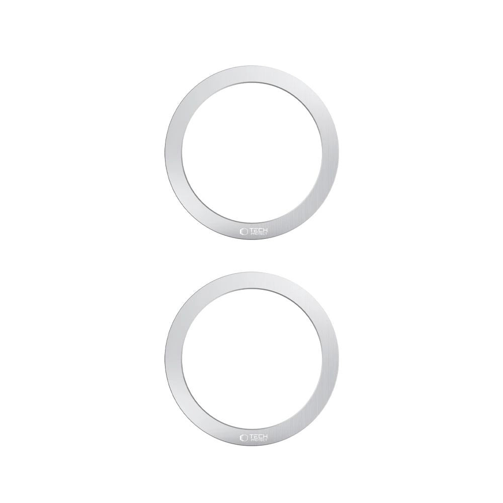 Tech-Protect MMP-110 2in1 MagSafe Ring - Silber / Silber