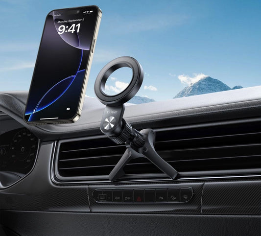 Tech-Protect N53 Autohalterung mit MagSafe-Ringen für Lüftungsschlitze – Schwarz