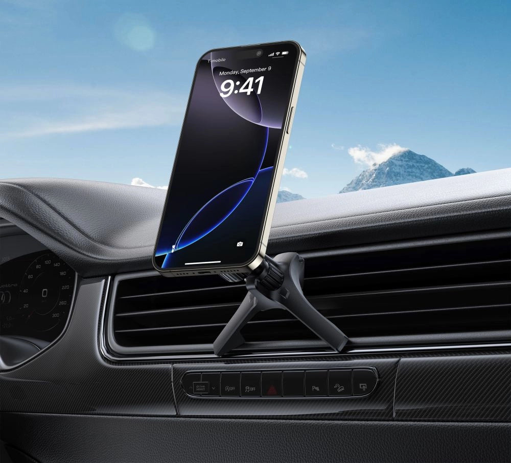 Tech-Protect N53 Autohalterung mit MagSafe-Ringen für Lüftungsschlitze – Schwarz