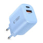 Tech-Protect NCA20 PD 20W QC3.0 USB-A / USB-C Wandladegerät - Blau