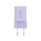 Tech-Protect NCM33 PD 33W QC3.0 USB-C / USB-C Wandladegerät - Lila
