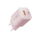 Tech-Protect NCM33W 2-Port PD33W/QC3.0 Wandladegerät - rosa