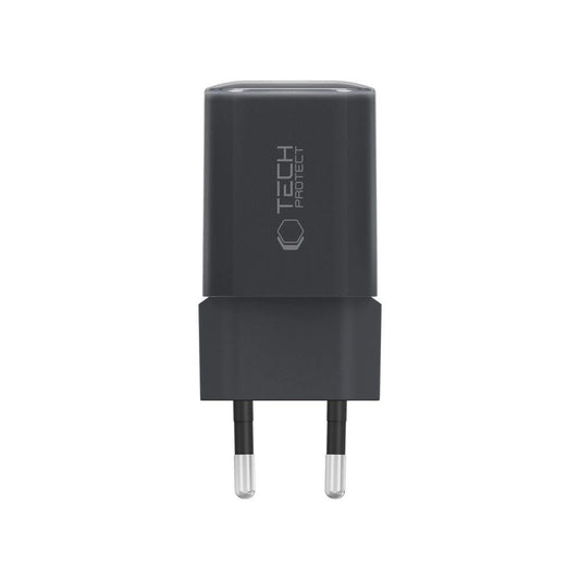 Tech-Protect NCM33W 2-Port PD33W/QC3.0 Wandladegerät - schwarz