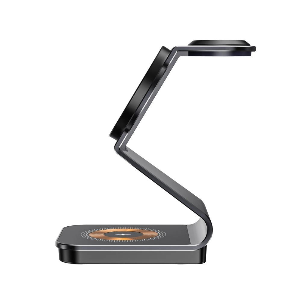 Tech-Protect QI15W-A29 3in1 induktives Ladegerät mit MagSafe für Smartphone / Apple Watch / AirPods – Schwarz