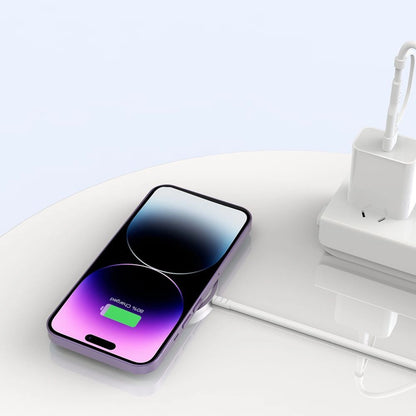 Tech-Protect QI15W-A44 magnetisches kabelloses Ladegerät mit MagSafe – weiß